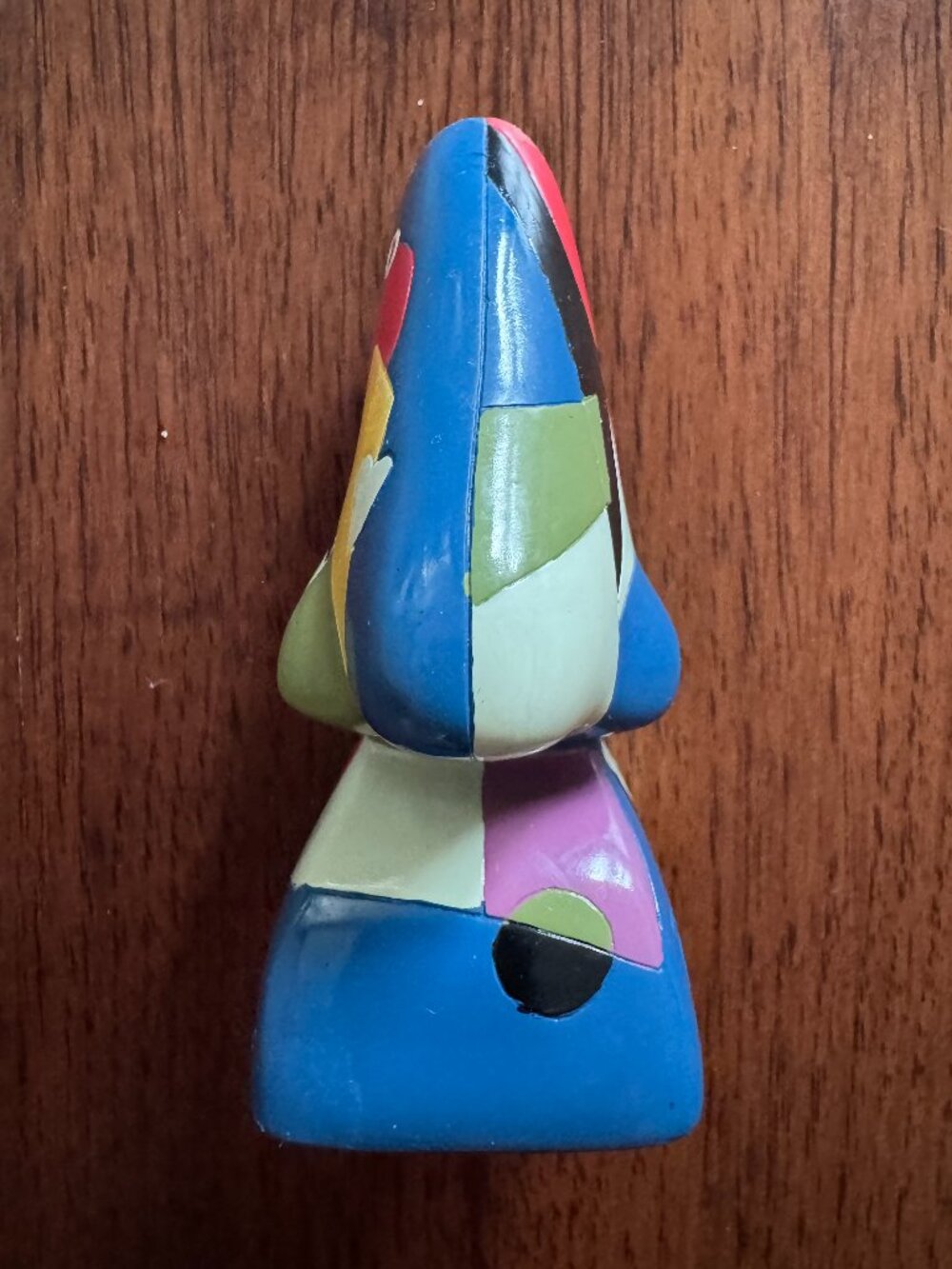 Picasso's Nose Eyeglass Holder Abstract Cubist Fragmented Geometric Art 4”